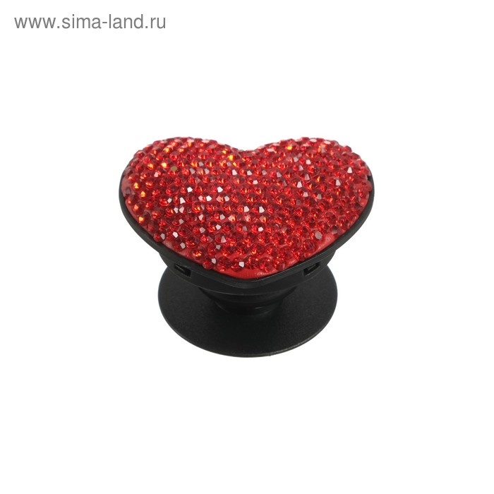 Попсокет Popsockets PS28, держатель для телефона на палец, красный - Фото 1