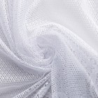 Тюль на кухню без шторной ленты, 200х165 см, цвет белый, 100% полиэстер - Фото 4