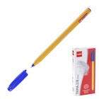 Ручка шариковая Cello Trima-21B, узел 0.7мм, чернила синие, корпус жёлтый - Фото 6