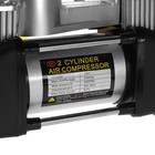 УЦЕНКА Компрессор двухпоршневой, автомобильный, сумка, 12 В, 70 л/мин, серебристый - Фото 10