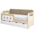 Кровать-тахта с подушками «Стиль 800.4», 1600 × 800 мм, цвет туя светлая / кофе с молоком - Фото 2