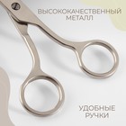 Ножницы универсальные, 5,9", 15 см, цвет серебряный - Фото 3