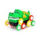 Машина-перевертыш «Крокодил», работает от батареек, МИКС - Фото 4