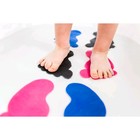 Антискользящие коврики для ванной Everyday Baby, с индикатором температуры, цвет cиний, 4 шт.   5044 - Фото 3