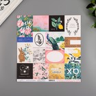 Бумага для скрапбукинга Crate Paper "MEMORABLE" 30.5х30.5 см, 190 гр/м2 - Фото 1