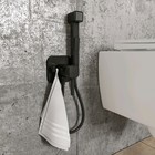 Встраиваемый смеситель IDDIS 004BLS0i08, с гигиеническим душем,матовый черный - Фото 3