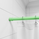 Карниз для ванной комнаты Milardo 012A200M14,   110-200 см, зелёный - Фото 5