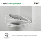 Сиденье для унитаза IDDIS ID 136 Dp Sc, микролифт, дюропласт, белое - Фото 3