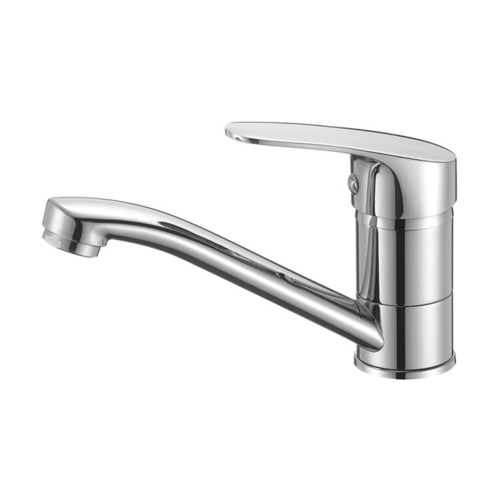 Смеситель для раковины Milardo Simp SIMSBR0M01, однорычажный, низкий излив 145 мм, хром - Фото 1