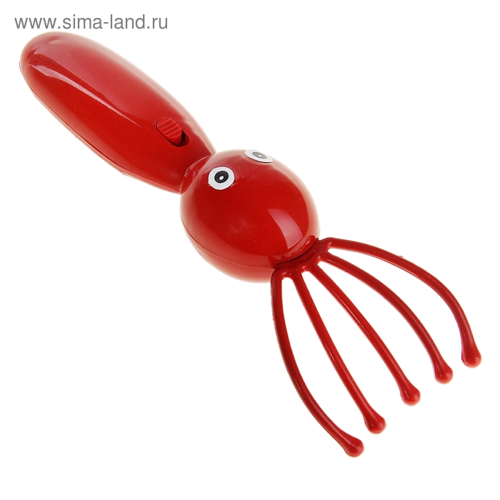 Массажер KR-022 расческа, (работает от 2*АА, не в комплекте) - Фото 1
