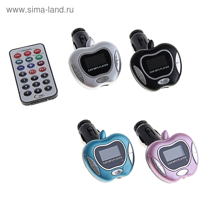 FM - трансмиттер Luazon SC-14, USB/SD/Mp3/WMA, МИКС - Фото 1