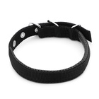 Ошейник «Комфорт» комбинированный, 45×2 см, ОШ 33-39 см, чёрный - Фото 3