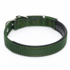 Ошейник «Комфорт» комбинированный, 45×2 см, ОШ 30-39 см, темно-зеленый - Фото 3