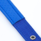 Ошейник «Комфорт» комбинированный (полиэстер, искусственная кожа), 55×2.5 см, ОШ 40-50 см, синий 6 - Фото 9
