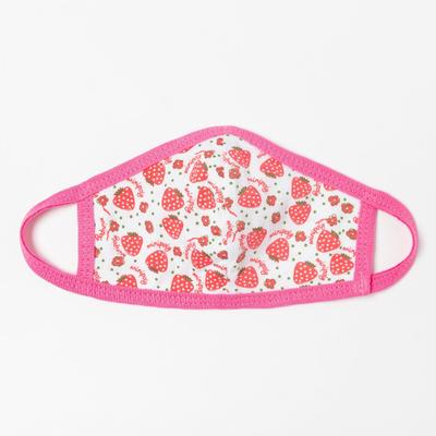 Повязка тканевая для девочки, цвет розовый микс, возраст 3-6 лет