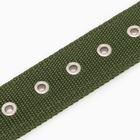 Ошейник «Комфорт» комбинированный (полиэстер, искусственная кожа), 60×4 см, ОШ 44-54 см, зелёный - Фото 8
