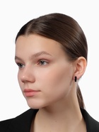 Серьги кольца чёрные QF «Нео», d=1.4 см - Фото 7