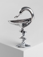 Брошь «Змея в геральдике» знак, цвет чернёное серебро 4982650