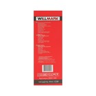 Электровафельница WILLMARK WM-103R, 750 Вт, тонкие вафли, антипригарное покрытие, бордовая - фото 9564137