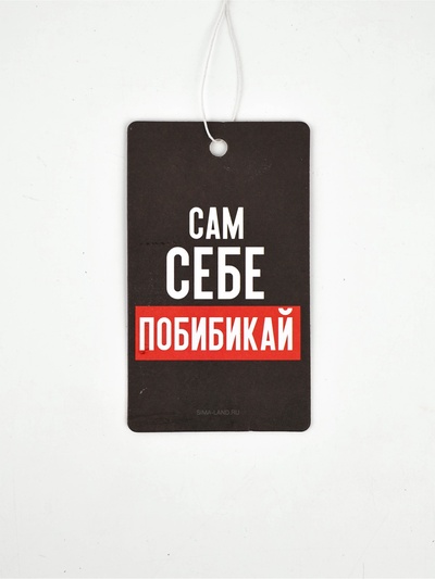 Ароматизатор в машину «Сам себе побибикай», аромат антитабак