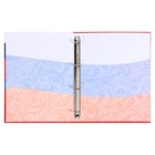 Папка школьная на кольцах «Портфолио российского школьника», без разделителей, 24.5×32 см - Фото 2