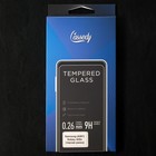 Защитное стекло Cassedy Full Cover, для Samsung (A207) Galaxy A20s, полный клей,чёрная рамка - Фото 3