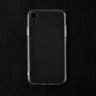 Чехол Qumann, для iPhone XR, силиконовый, прозрачный - Фото 1