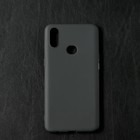 Чехол Qumann, для Samsung (A107) Galaxy A10s, силиконовый, матовый, черный - Фото 1