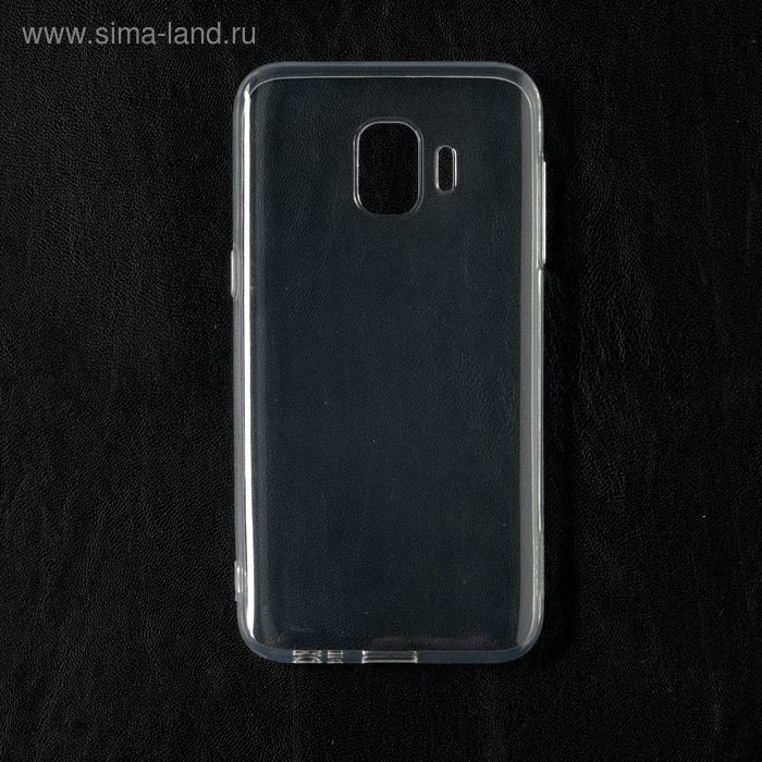 Чехол Qumann, для Samsung (J260) Galaxy J2 Core (2018), силиконовый, прозрачный - Фото 1