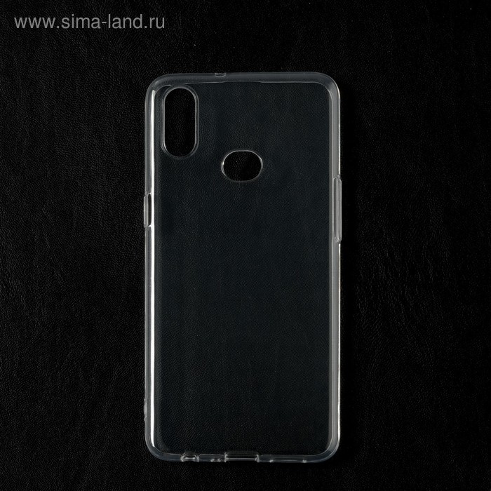 Чехол Qumann, для Samsung (А107) Galaxy A10s, силиконовый, прозрачный - Фото 1