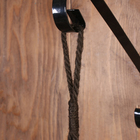 Кашпо подвесное, d = 30 см, плетёное, «Конус» - Фото 3