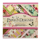 Набор бумаги для творчества 40 листов "Цветочное настроение" 20,5х20,5х0,9 см - Фото 1