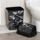 Ведро для мусора «Атлас», 18 л, чёрное - Фото 2