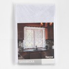 Тюль на кухню на шторной ленте 245х165 см, цвет белый, 100% полиэстер - Фото 5