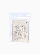 Серьги металл «Врата» два квадрата, цвет серебро  (артикул 5002885)  большой выбор товаров оптом и в розницу по низким ценам с доставкой