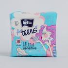 BELLA Супертонкие прокладки  Ultra sensitive for teens 10 шт - Фото 2