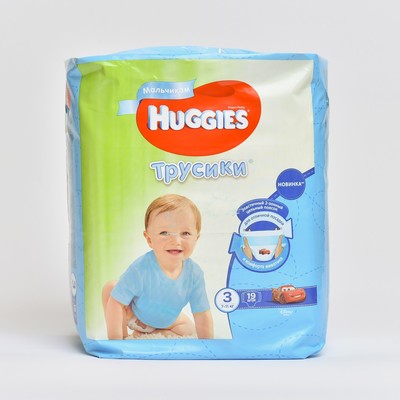 Трусики-подгузники Huggies Conv. Pack, для мальчиков, размер 3, (7-11 кг), 19 шт