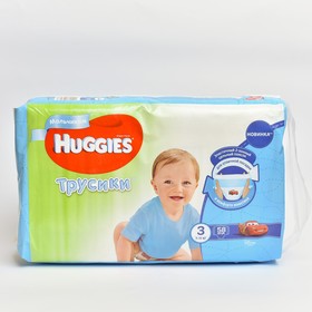 Трусики-подгузники  Huggies Mega Pack,  для мальчиков, р. 3, 7-11 кг, 58 шт