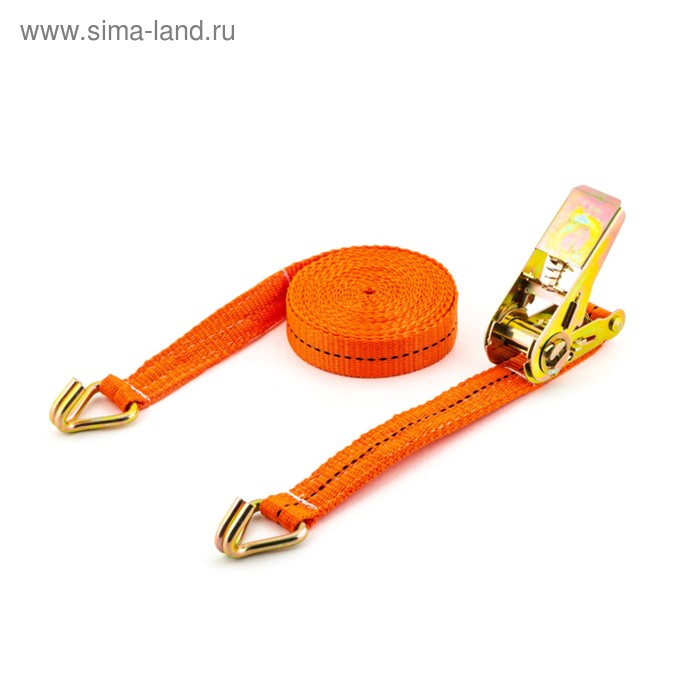 

Ремень крепления груза ТОП АВТО, 25 мм, 800/1600кг, 5 м