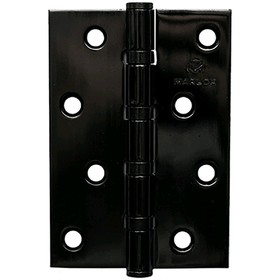 Петля дверная MARLOK, 100х70х2.5 мм, цвет черный никель