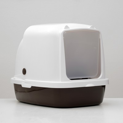 Туалет закрытый «Айша» 53 × 39 × 40 см, коричневый