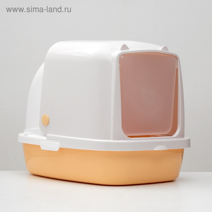 Туалет закрытый «Айша» 53 × 39 × 40 см, бежевый - Фото 1