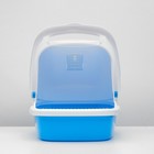 Туалет закрытый «Айша» 53 × 39 × 40 см, голубой - Фото 6