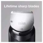 Триммер Braun BT7020, для бороды и усов, 4 насадки, от аккум., +бритва Gillette, серый - Фото 5