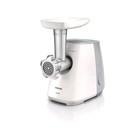 Мясорубка Philips HR2709/20, 1600 Вт, 1.7 кг/мин, насадка для колбас 12 и 22 мм, белая - Фото 2