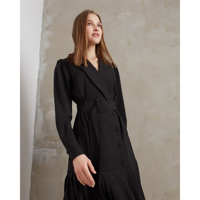 Платье женское MINAKU: Classic цвет чёрный, размер 42 - фото 1885029757