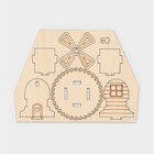 Подставка под зубочистки Доляна «Мельница», 7×7×7 см, дерево - Фото 8