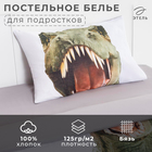 Постельное белье "Этель" 1,5 сп Green Dino 143х215 см, 150х214 см, 50х70 см -1 шт 4935514 - фото 1500434