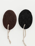 Натуральная пемза для педикюра, с подвесом, 9.5×7 см, коричневая - Фото 3