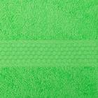 Полотенце махровое гладкокрашеное «Эконом» 70х130 см, цвет салатовый - Фото 2